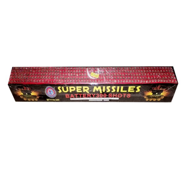 SUPER MISSILES BATTERY 300 SHOTS