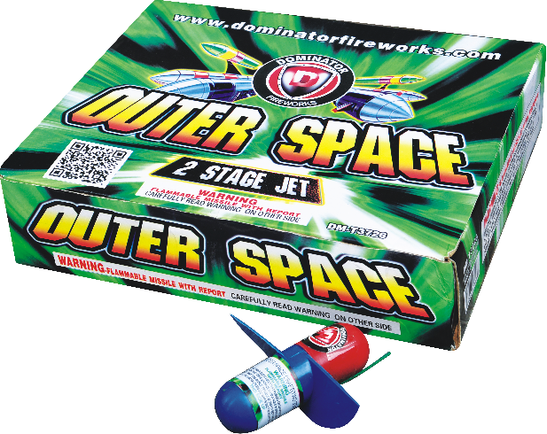 Two Stage Outer Space Jets